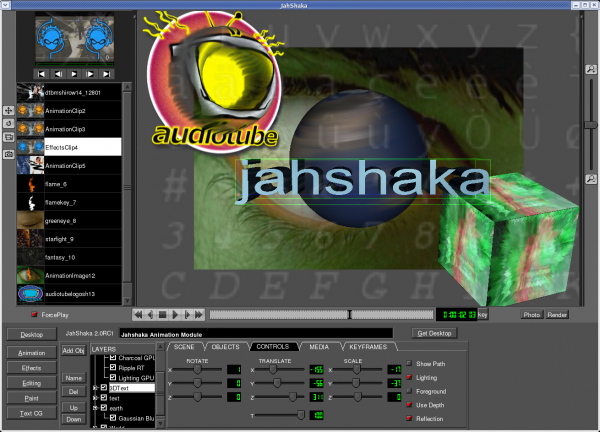 Jahshaka-animation module.png